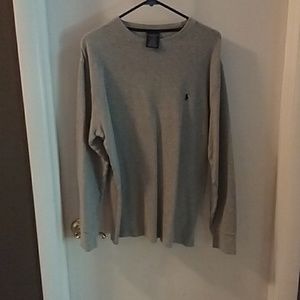 XL gray Polo Ralph Lauren long sleeved sleepwear